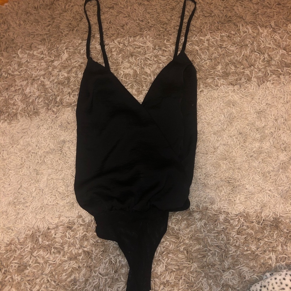 Black Tank Bodysuit